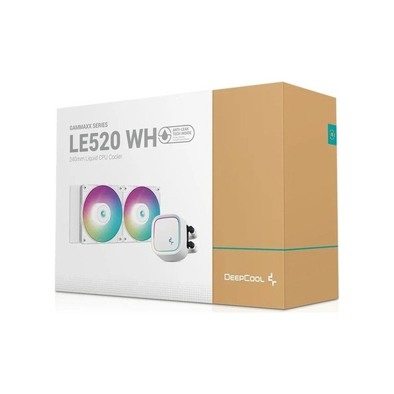 Water Cooler DeepCool LE520 240mm ARGB Bomba Anti-Leak