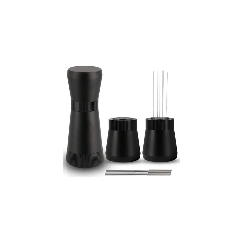 Ferramenta Distribuidora de Café WDT com Agulhas 0.35mm e Base Magnética