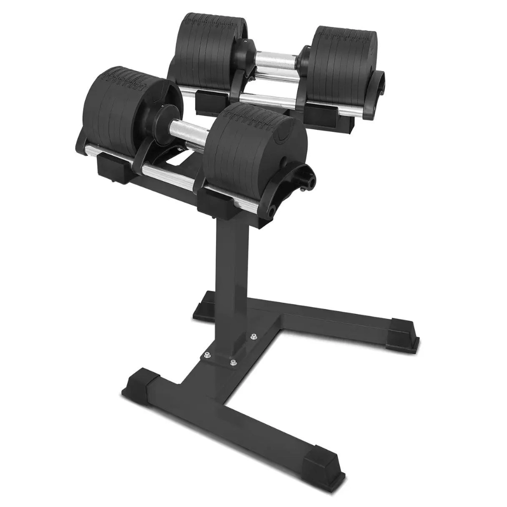 Haltere Seletivo Individual 24kg com Base Organizadora