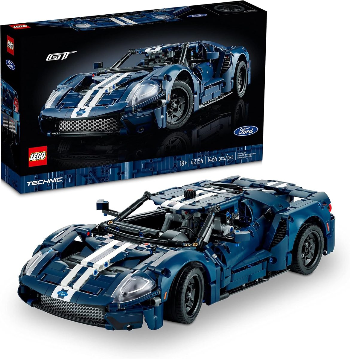 LEGO Technic Ford GT 2022 Escala 1:12 (1.466 Peças) 42154